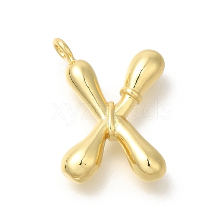 Rack Plating Brass Pendants KK-I722-08G-X-1