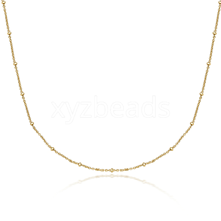 S925 Sterling Silver Link Chain Necklace CP7907-1-1