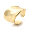Brass Open Cuff Rings X-RJEW-P098-22G-1