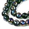 Transparent Glass Beads Strands GLAA-Q107-02A-12-3