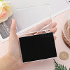 Rectangle Transparent Acrylic Loose Diamond Storage Boxes CON-WH0092-35A-3