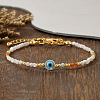 Bohemian Style Natural Quartz Crystal Beads Bracelets SQ1318-1