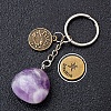 Natural Amethyst Keychain PW-WG6B815-12-1