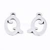 201 Stainless Steel Charms X-STAS-T044-217P-Q-2