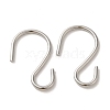 304 Stainless Steel S-Hook Clasp STAS-C085-03I-P-1