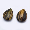 Natural Tiger Eye Cabochons G-P384-D05-3