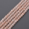 Crackle Glass Beads Strands GLAA-S192-B-006F-1