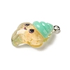 Marine Animal Series Resin Pendants RESI-Q012-01D-02-2