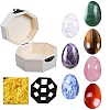 Chakra Gemstone Reiki Energy Stone Display Decorations Sets PW-WG79234-02-1