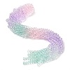 Transparent Painted Glass Beads Strands X1-DGLA-A034-T6mm-A23-1