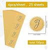 Self Adhesive Gold Foil Embossed Stickers DIY-WH0575-024-2