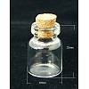 Glass Jar Bead Containers X-CON-Q007-3