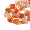 Natural Flower Agate Bead Strands G-NH0013-A01-01-4