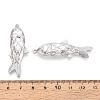 304 Stainless Steel Fish Pendants STAS-T069-15P-3