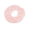 Transparent Glass Beads Strands EGLA-A044-T4mm-MB22-4