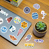 56Pcs 56 Styles Pathology Theme Paper Cartoon Stickers Sets STIC-P004-19-9