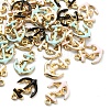 40Pcs 4 Colors Enamel Pendants ENAM-CJ0002-31-6