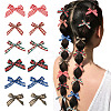 30Pcs 6 Colors Cloth Alligator Hair Clips PHAR-TA0001-18-1