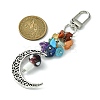 Moon Alloy Pendant Decoraiton HJEW-JM01393-02-2