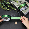 50M Laser Shining Bopp Plastic Scrapbook Decorative Adhesive Tapes AJEW-WH20002-57A-04-3