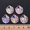 Transparent Acrylic Pendants MACR-S373-73-C04-5