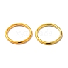 Zinc Alloy Round Rings IFIN-WH0052-50G-2