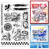 Custom PVC Plastic Clear Stamps DIY-WH0448-0482-1
