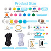 DIY Keychain Bracelet Making Kit DIY-TA0004-19-40