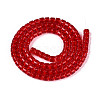 Transparent Glass Beads Strands GLAA-N065-4x4mm-A04-2