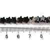 Natural Black Agate Beads Strands G-G085-B42-02-4