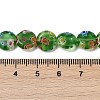 Handmade Millefiori Lampwork Beads Strands LAMP-G166-17A-02-4