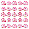 30Pcs UV Plating Acrylic Bead Caps PACR-TA0001-20A-1