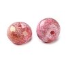 Baking Paint Opaque Glass Beads GL-CBAF5F7-01A-2