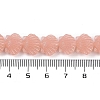 Synthetic Coral Dyed Carved Beads Strands CORA-K009-05A-06-4