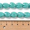 Synthetic Coral Dyed Carved Beads Strands CORA-P004-01C-3