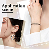 600Pcs 2 Colors Opaque Acrylic Slide Charms OACR-SC0001-40-5
