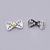 Alloy Rhinestone Cabochons MRMJ-WH0068-41A-03S-2