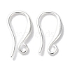 Brass Earring Hooks KK-F880-19S-1