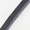 Electroplate Non-magnetic Synthetic Hematite Heishi Beads Strands G-J171A-2x2mm-03-3