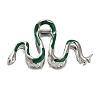 Aolly and Enamel Claw Hair Clips AJEW-M007-02P-1