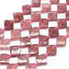 Natural Strawberry Quartz Beads Strands G-G106-H04-02-1