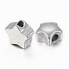 304 Stainless Steel Beads STAS-H398-31P-2