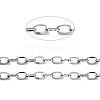 Tarnish Resistant 304 Stainless Steel Cable Chains STAS-P301-02P-2