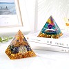 Black Stone Crystal Pyramid Decorations JX087A-4