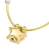 Rack Plating Brass Pendant Necklaces for Women NJEW-C059-02G-01-1