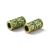 Tibetan Style Alloy Beads PALLOY-C154-39GGP-3