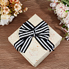 Polyester Stripe Ribbons SRIB-WH0011-326D-4