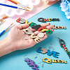 DIY Word Style Earring Making Kits DIY-TA0008-61-22