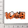 Halloween Theme Opaque Acrylic Pendants OACR-I010-03C-3