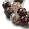 Natural Four Seasons Lodolite Quartz Beads Strands G-Z063-A02-01-4